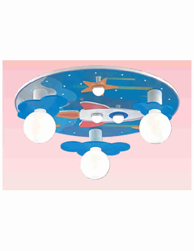 太空造型3燈吸頂燈