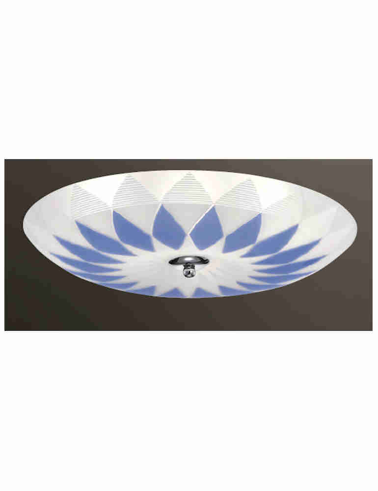 玻璃圓罩3燈吸頂燈