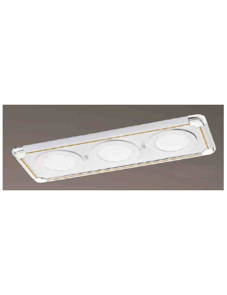 LED 長型3燈吸頂燈