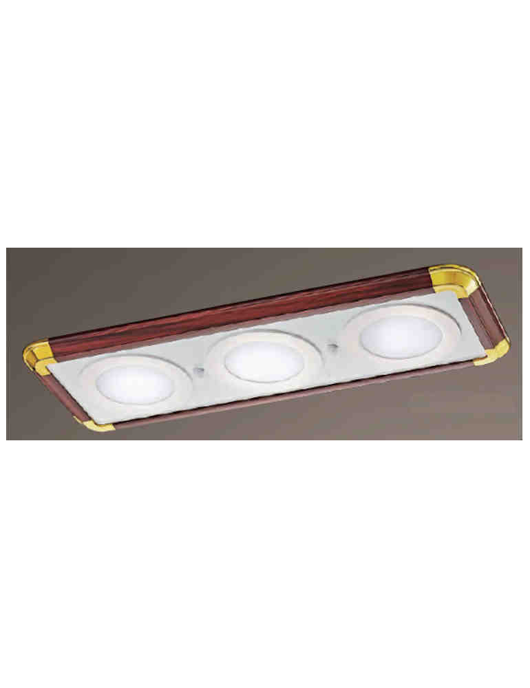 LED 長型3燈吸頂燈