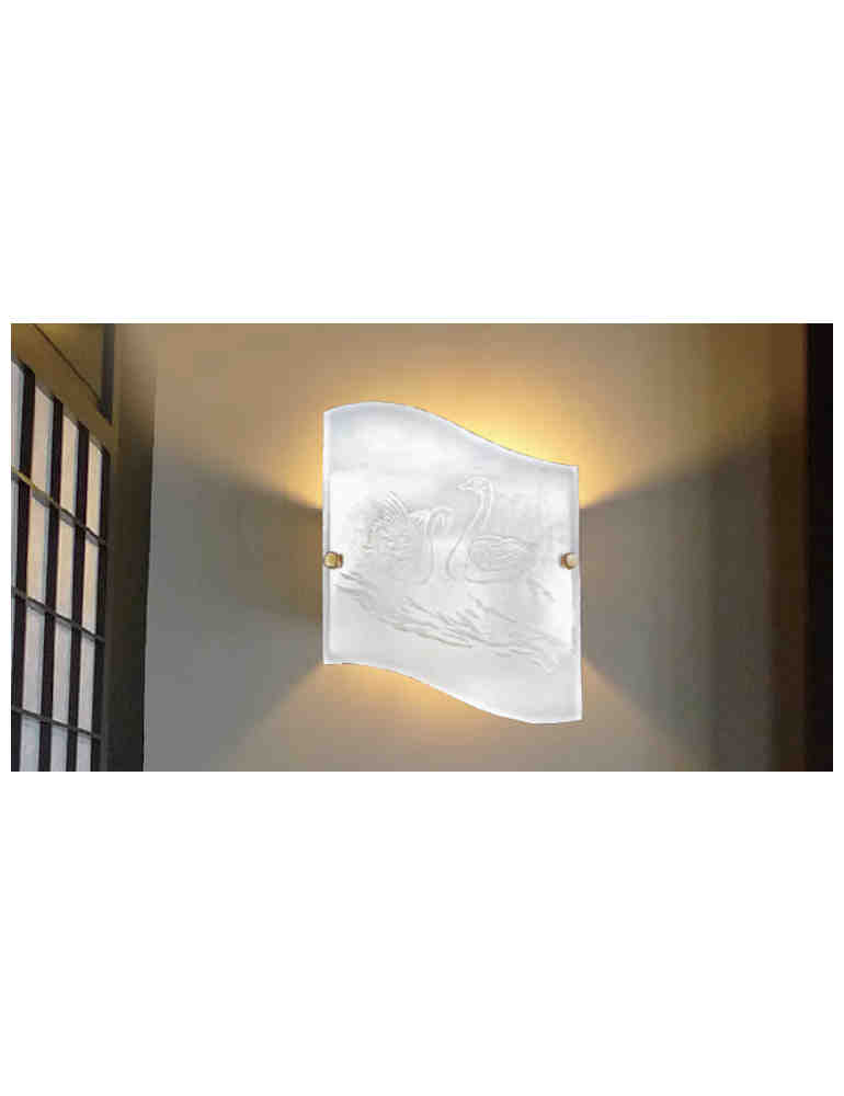 片狀玻璃單燈壁燈