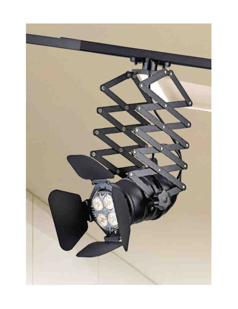 LED-黑色燈具35瓦軌道燈