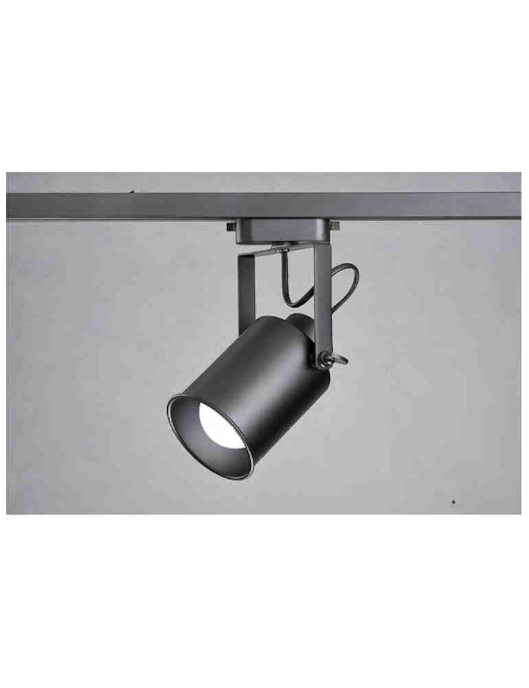 LED-黑色燈具燈泡型軌道燈