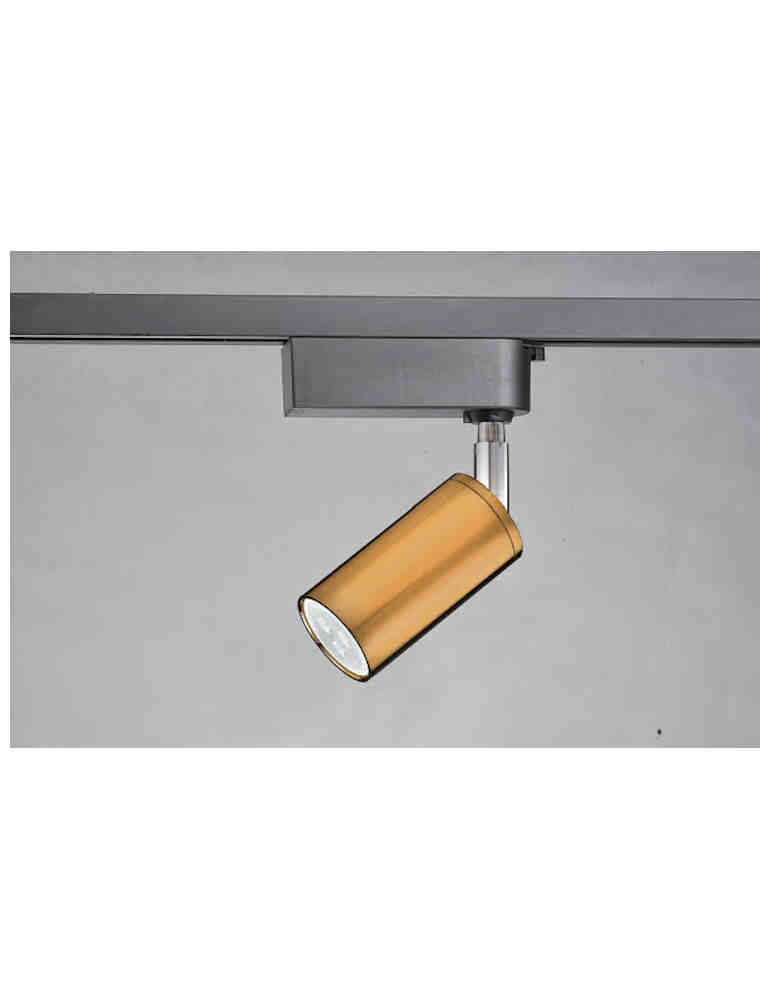 LED-金色燈具7瓦軌道燈