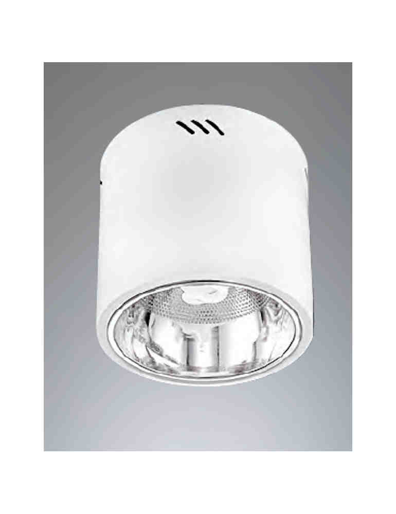 LED 燈泡型白色吸頂筒燈