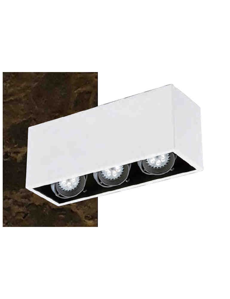 LED 三燈長型吸頂燈