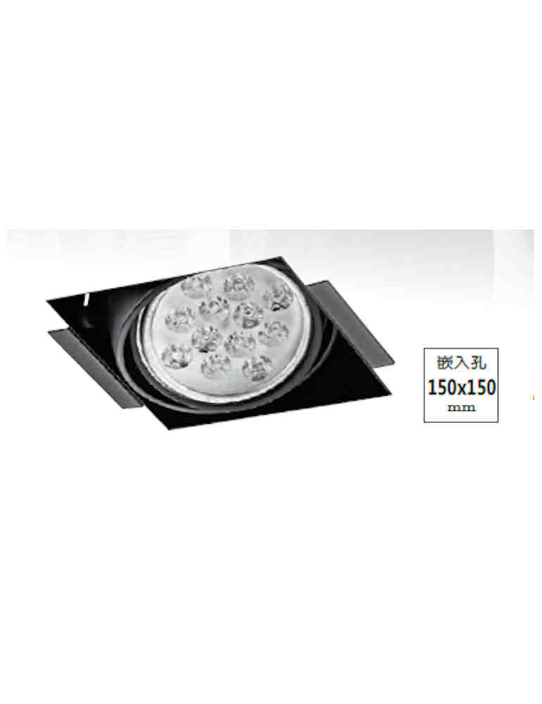 LED 無邊框一燈崁燈