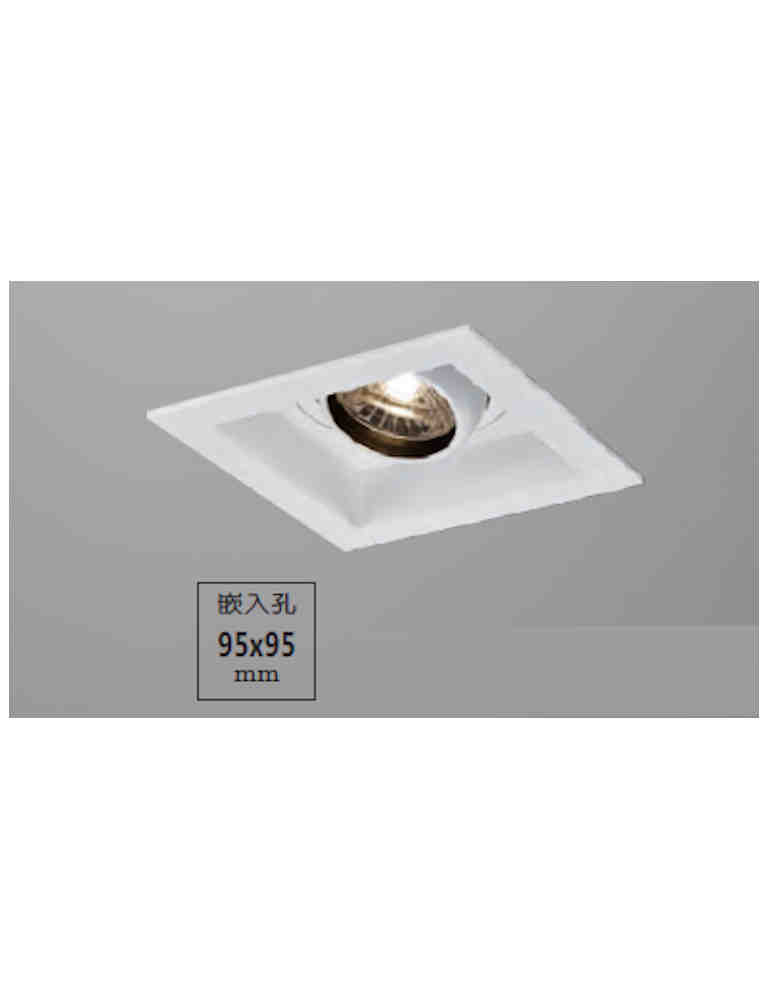 LED 有邊框一燈崁燈
