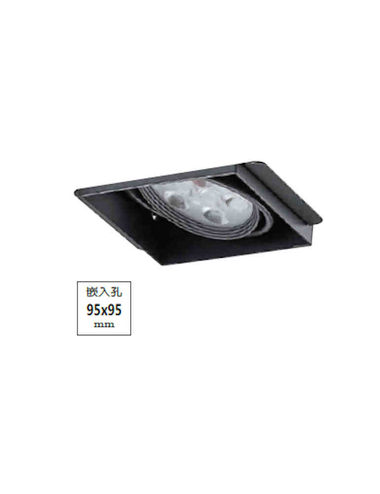 LED 無邊框一燈崁燈