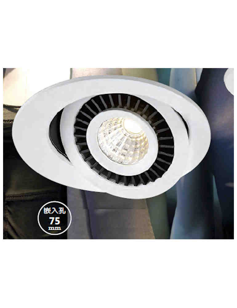 Ø7.5公分5瓦崁燈