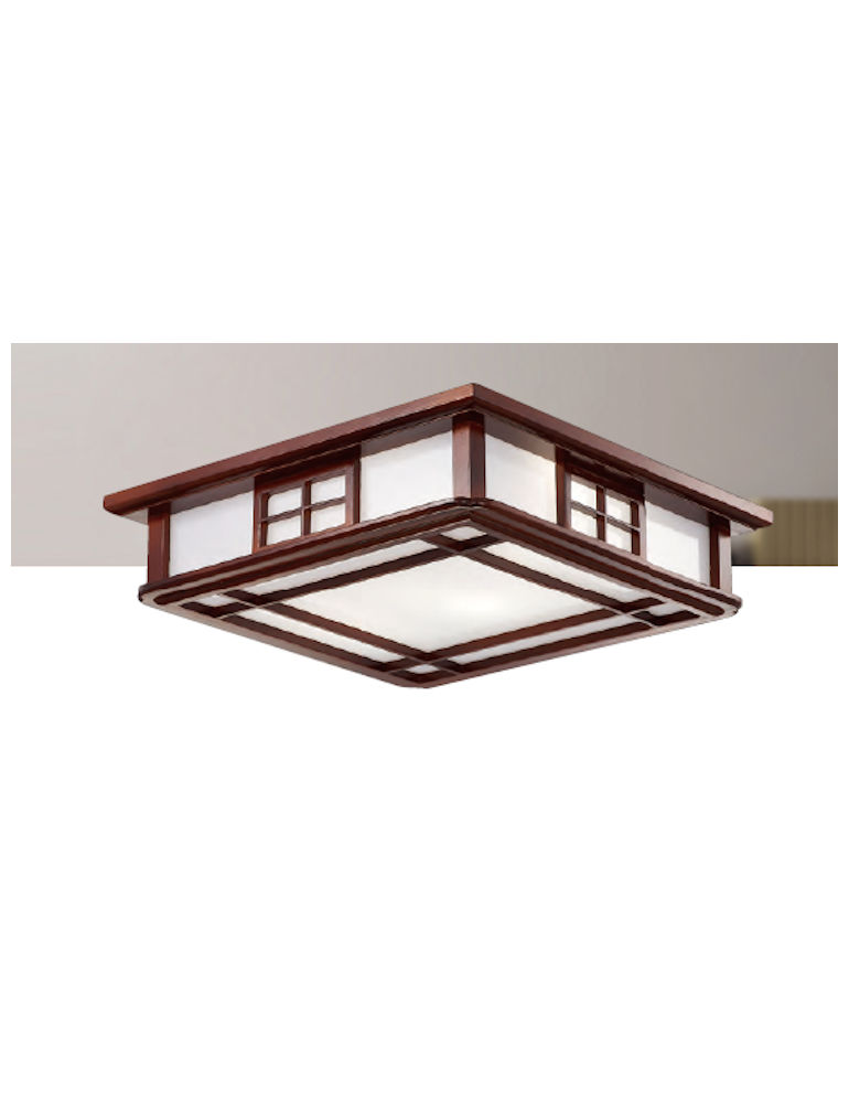 日式造型4+1燈吸頂燈