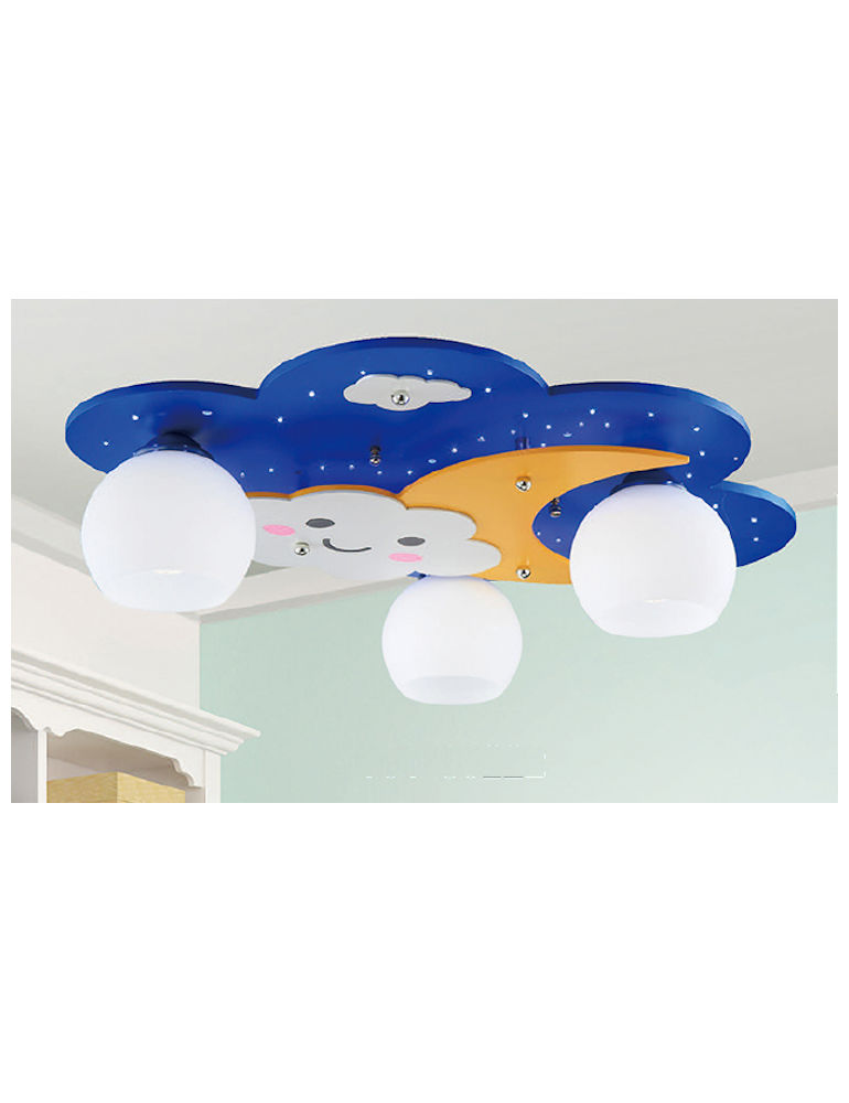 星空造型3燈吸頂燈