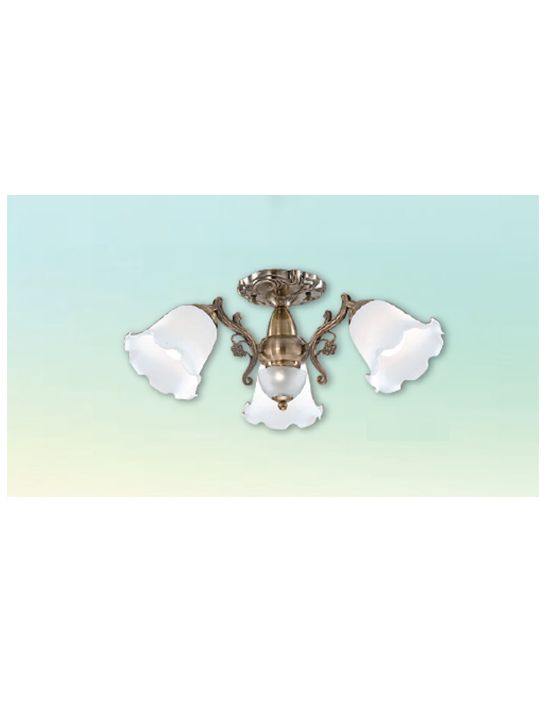 玻璃燈罩3+1燈吸頂燈