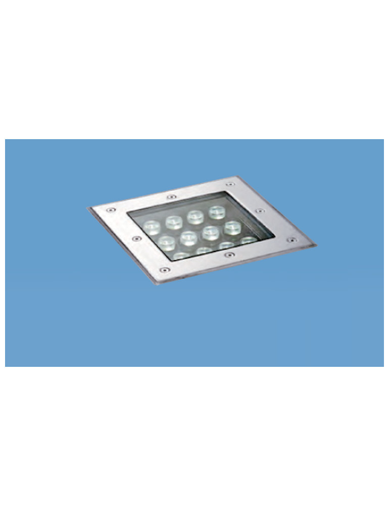方型造型地底燈
