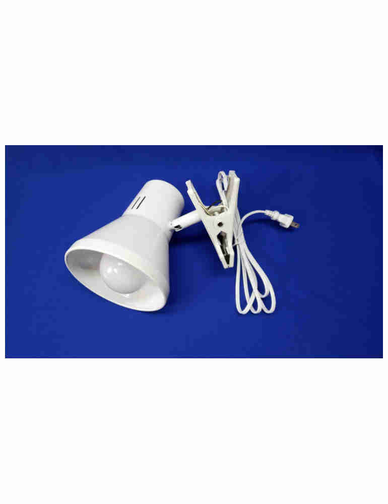 E27 燈泡型白色啦叭加夾子線